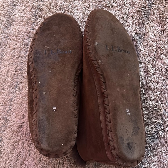 L.L. Bean Men’s Wicked Good Brown Slippers - Picture 9 of 14